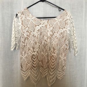 Express lace top